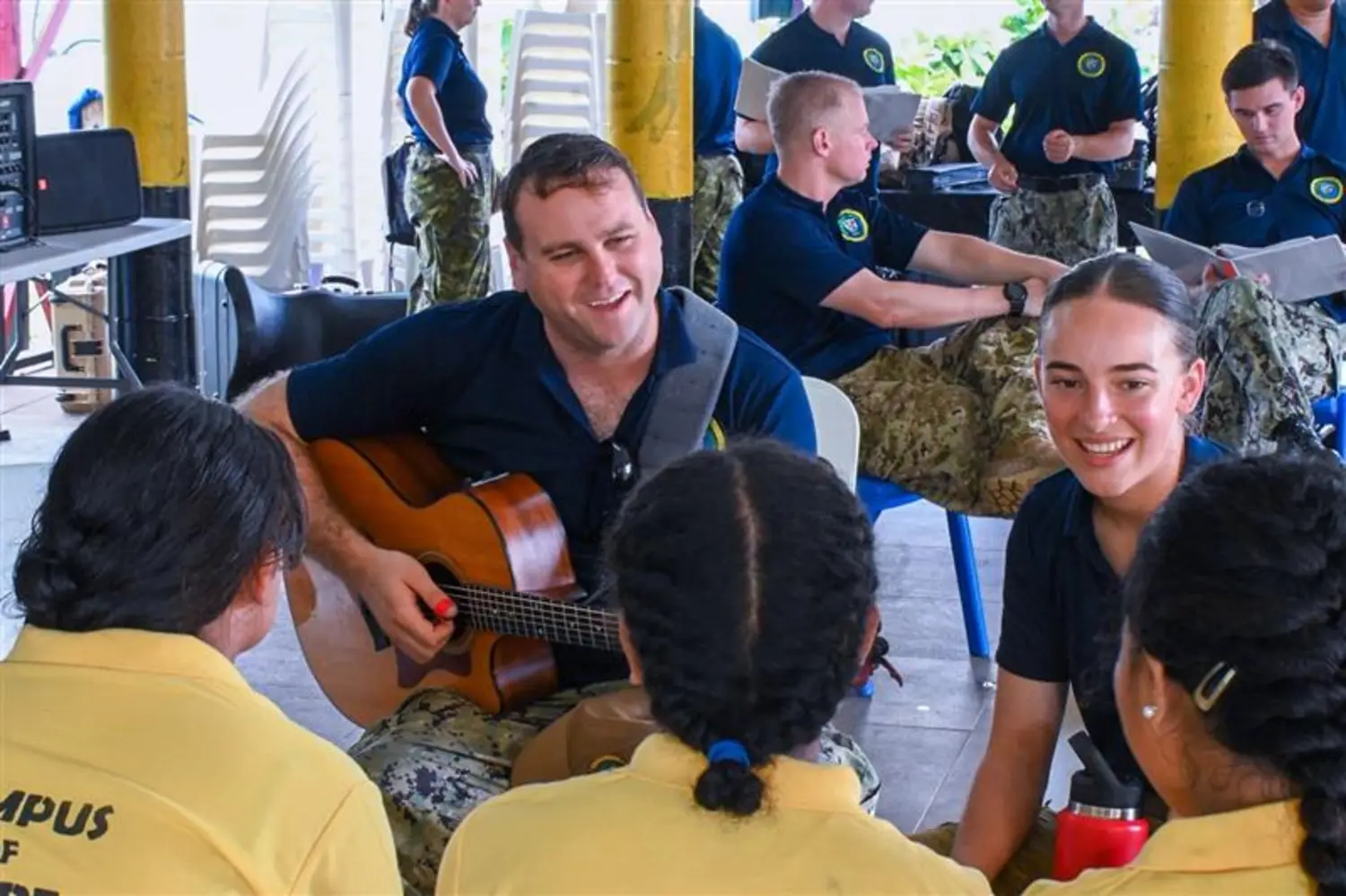 Pacific Partnership 2025 musicians woo Apia crowd