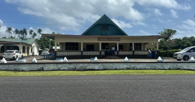 Falefa, Anoamaa 2 voting booths see quiet period