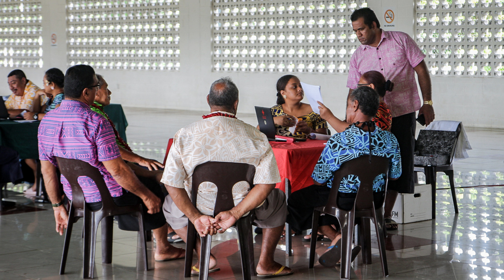 Candidate nominations kick off in Savai'i