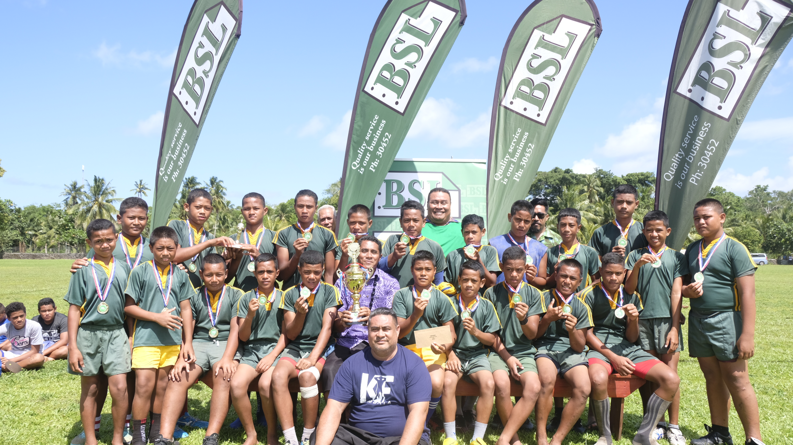 Fa'asalele'aga No. 2 win U-14 rugby tournament