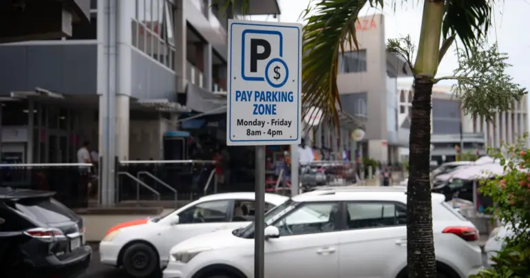 Parking meters working, people not paying for parking