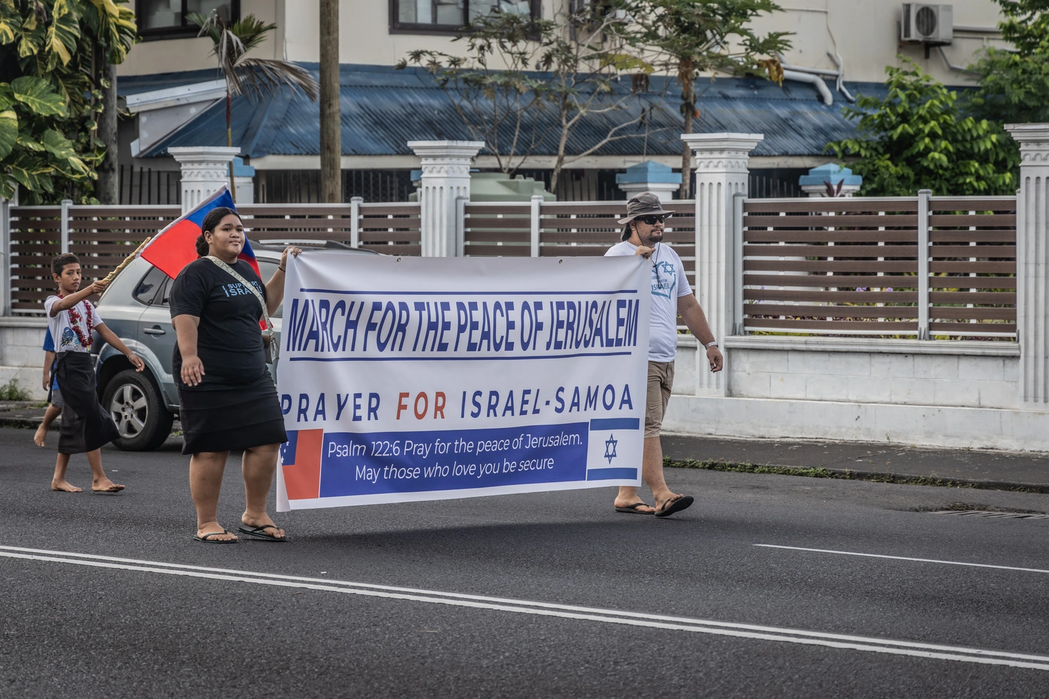 Different reactions on Samoa's stands with Israel