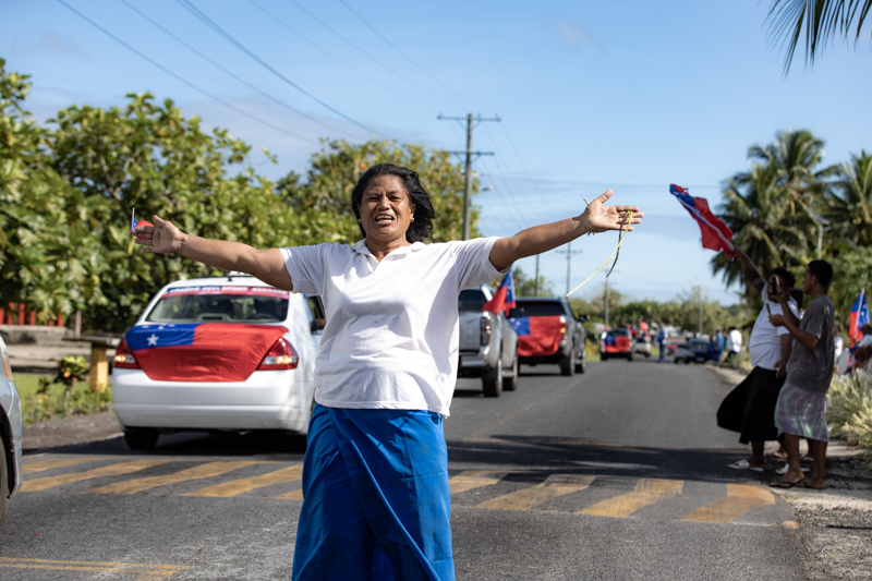 H.R.P.P.'s Savai'i supporters show loyalty 