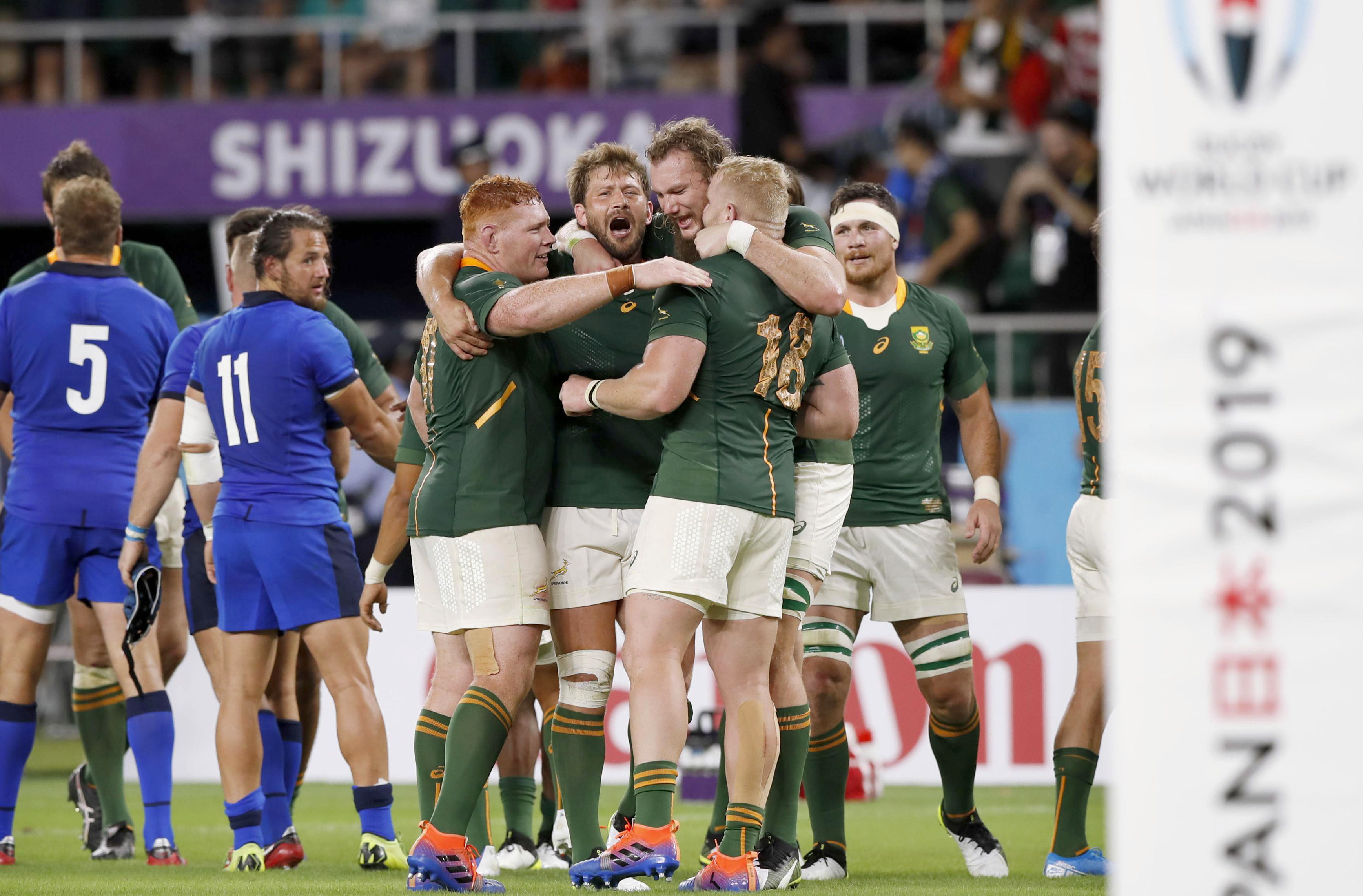 Springboks call in 'bomb squad' for Canada at RWC