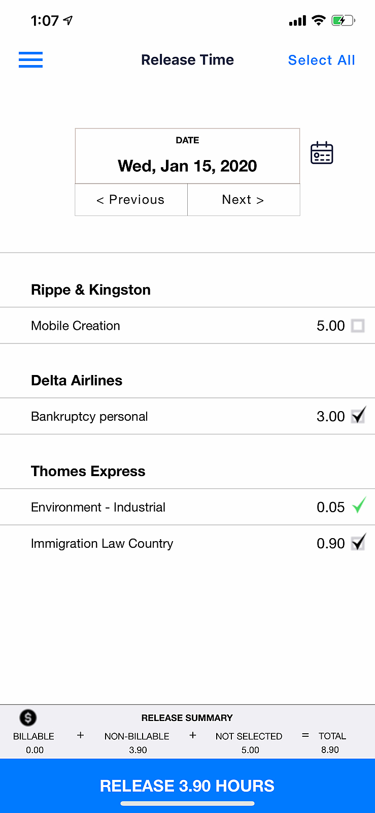 CORRECTING and REPLACING Rippe & Kingston Launches the LMS Mobile App for Legal Professionals