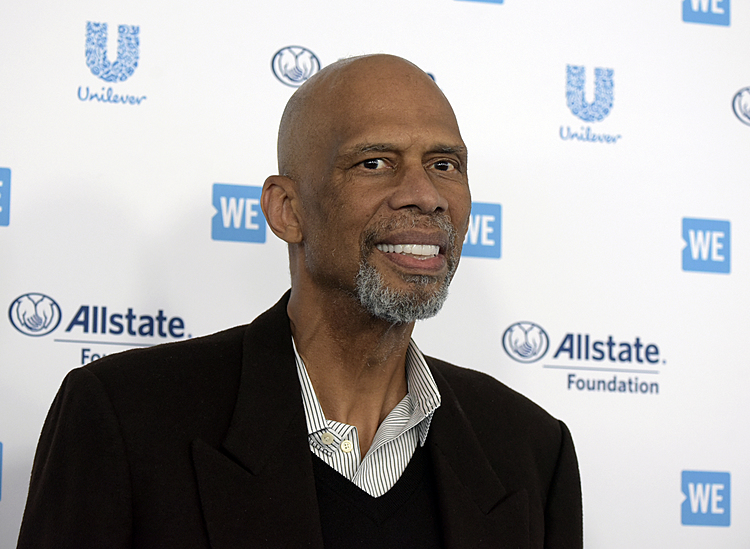 The Latest: Kareem Abdul-Jabbar urges public to get vaccine