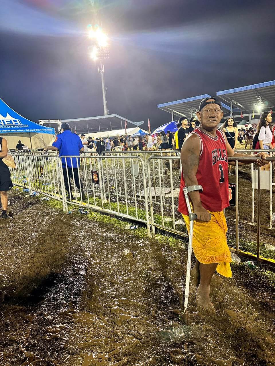 Rain leaves carnage at Apia Park