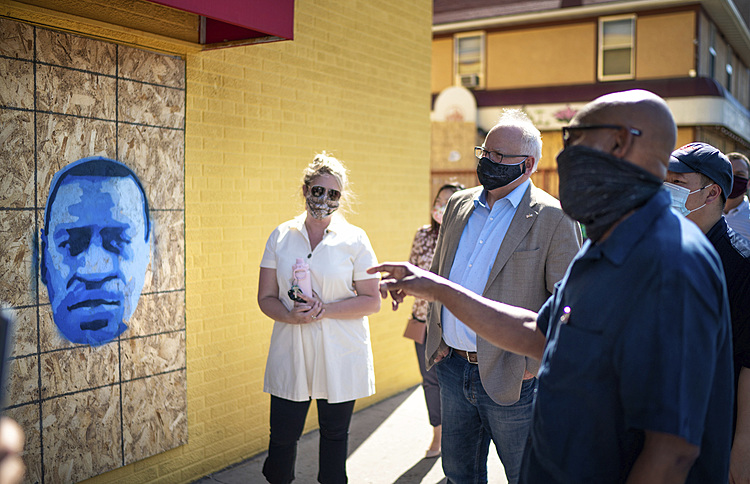 The Latest: Minn troopers punctured tires during protests