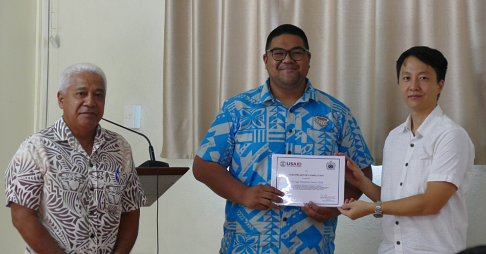 Samoa Observer | Participants complete climate resilience course