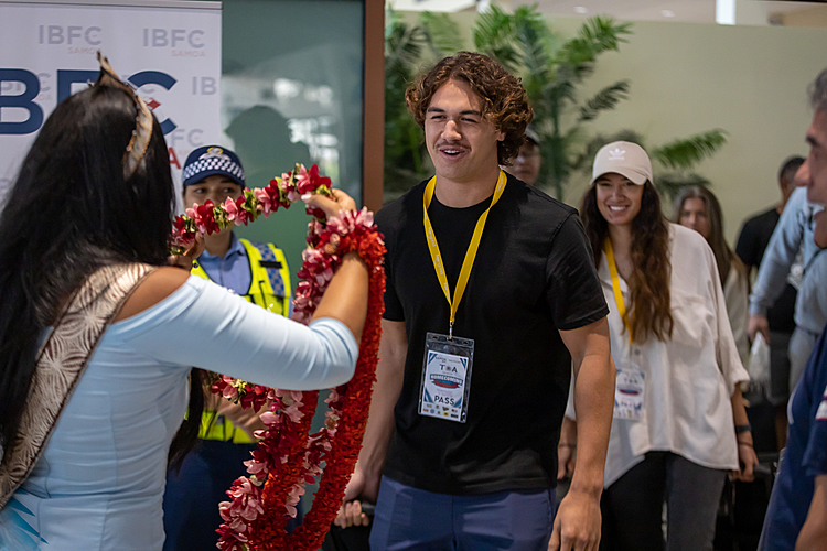 Only one Toa Samoa player arrived on Wednesday  