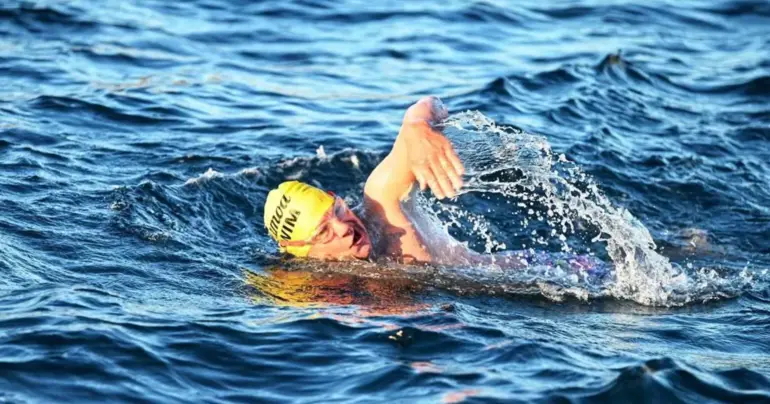 Aitutagata David attempts historic Apolima swim