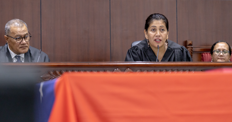 Fa'afetai Tautua Justice Tuala-Warren! 