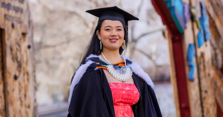 Lisi-Malia Pereira honours ancestral women with dual degrees