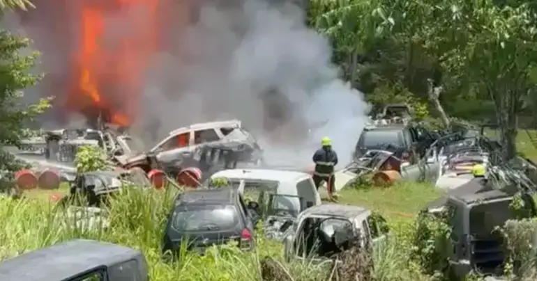 Fire breaks out at Vailima dump site 