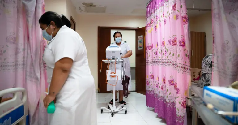 No mammogram machine for over a year