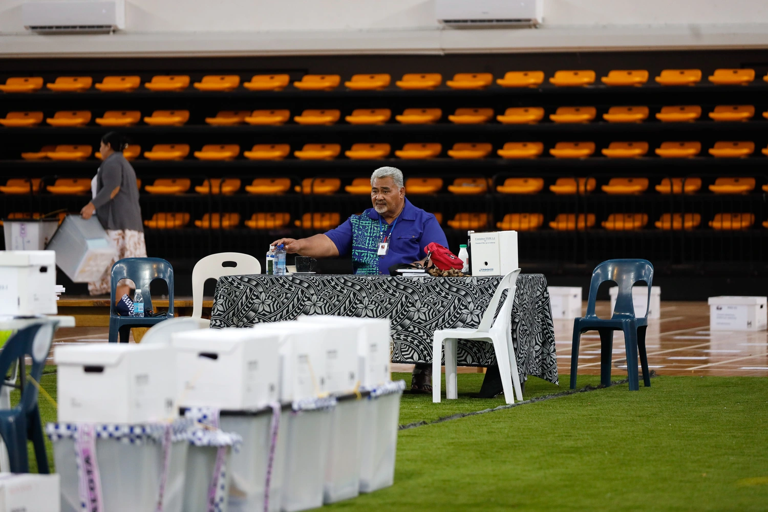 Election writ return on Monday