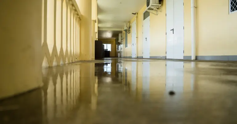 Courtrooms 'flooded' after heavy rain