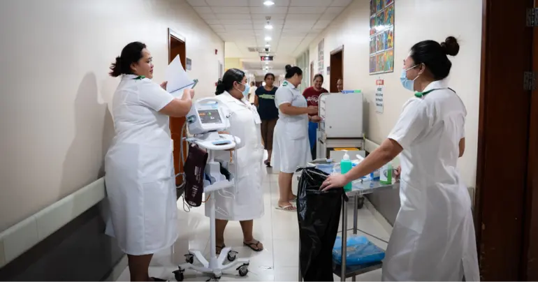 Nurses claim not paid for a month