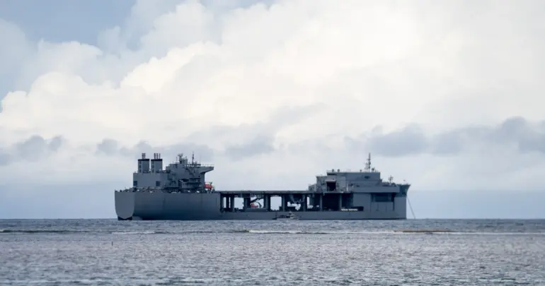  USS John L Canley arrives in Apia for Pacific Partnership 