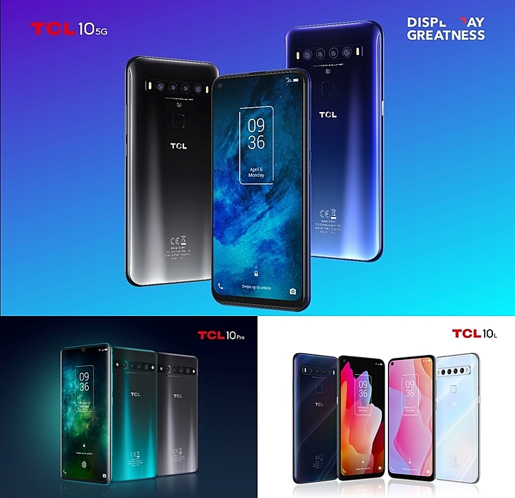 TCL Expands Smartphone Portfolio with 10-Series Lineup, Offering Affordable Options for 5G and Premium Display Technology