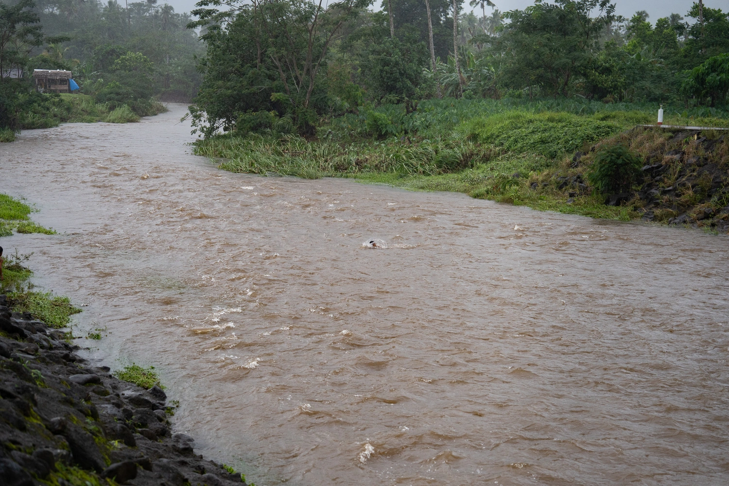Man dies after being swept away in river