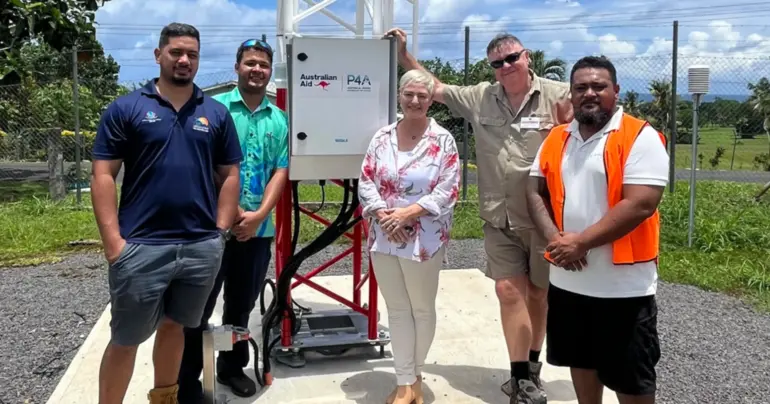 Automated weather station opens at Fagali’i