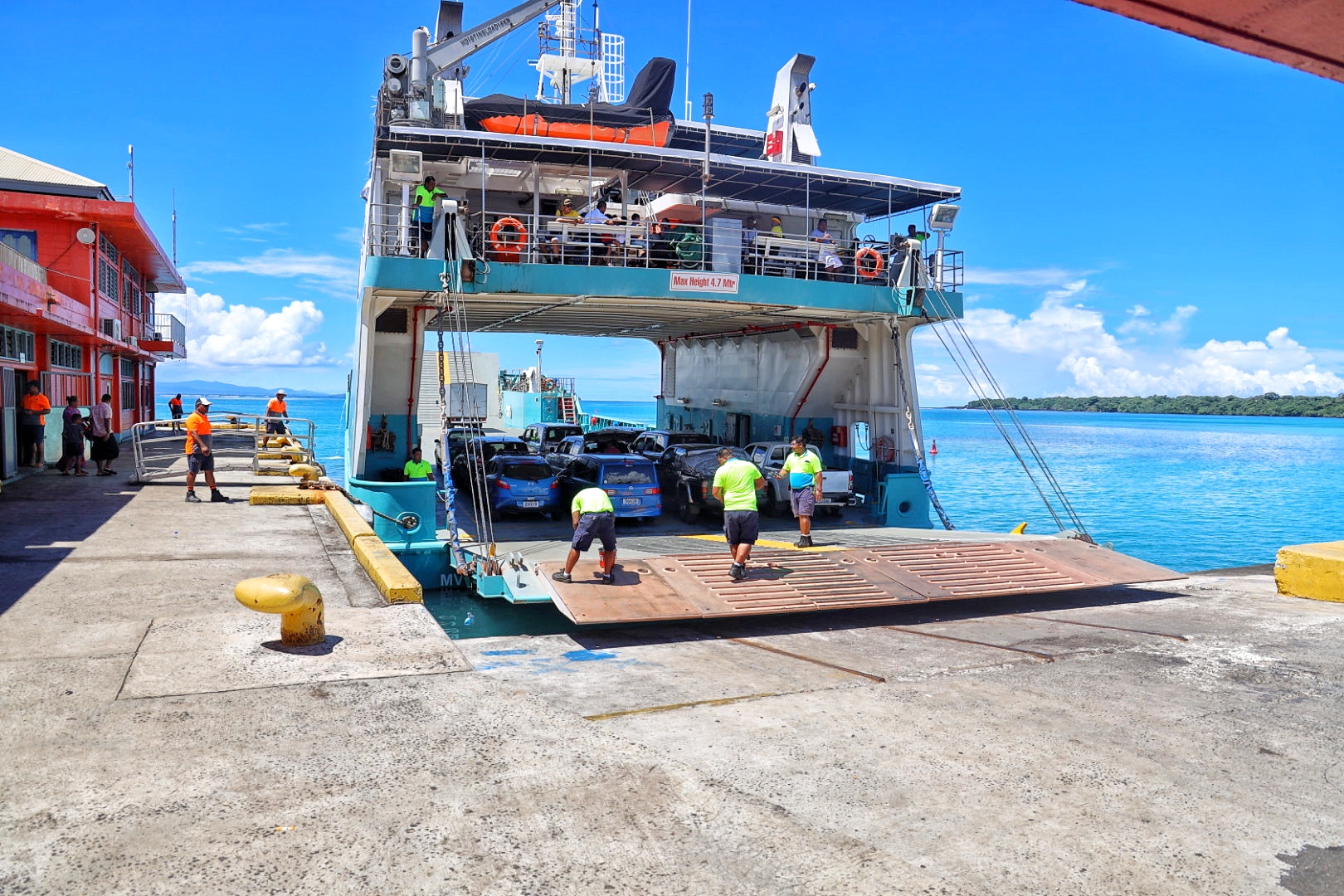 Samoa Observer Special ferry service for Savai'i seasonal workers