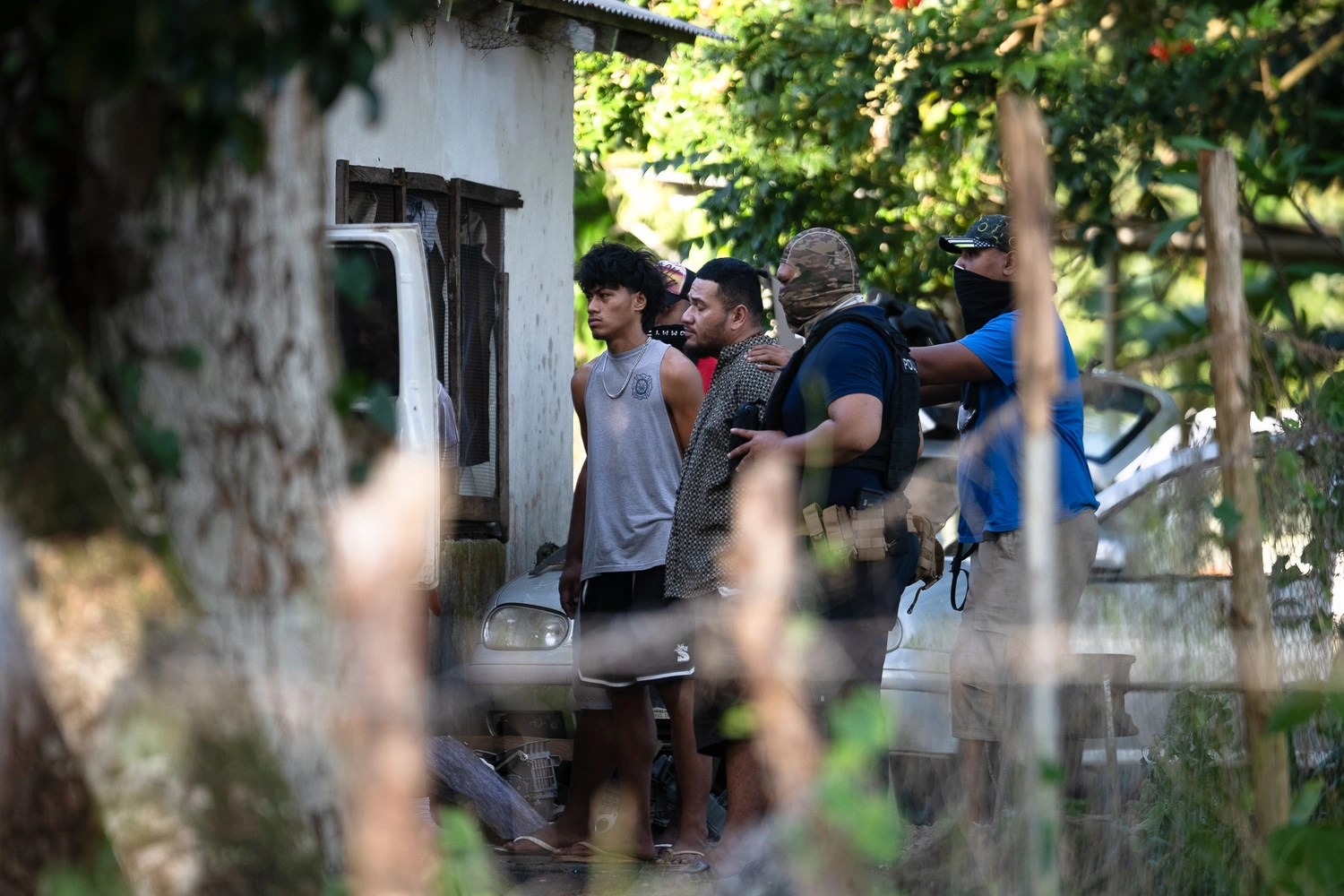 Three arrested in Alafua raid