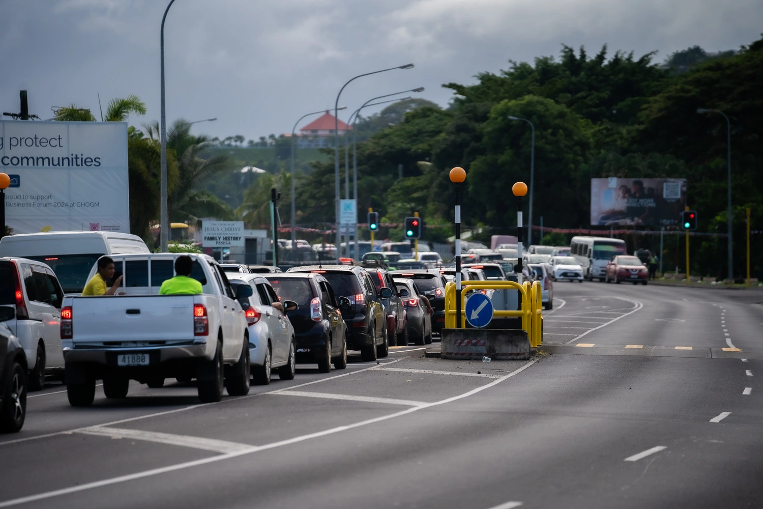 Traffic situation frustrate commuters