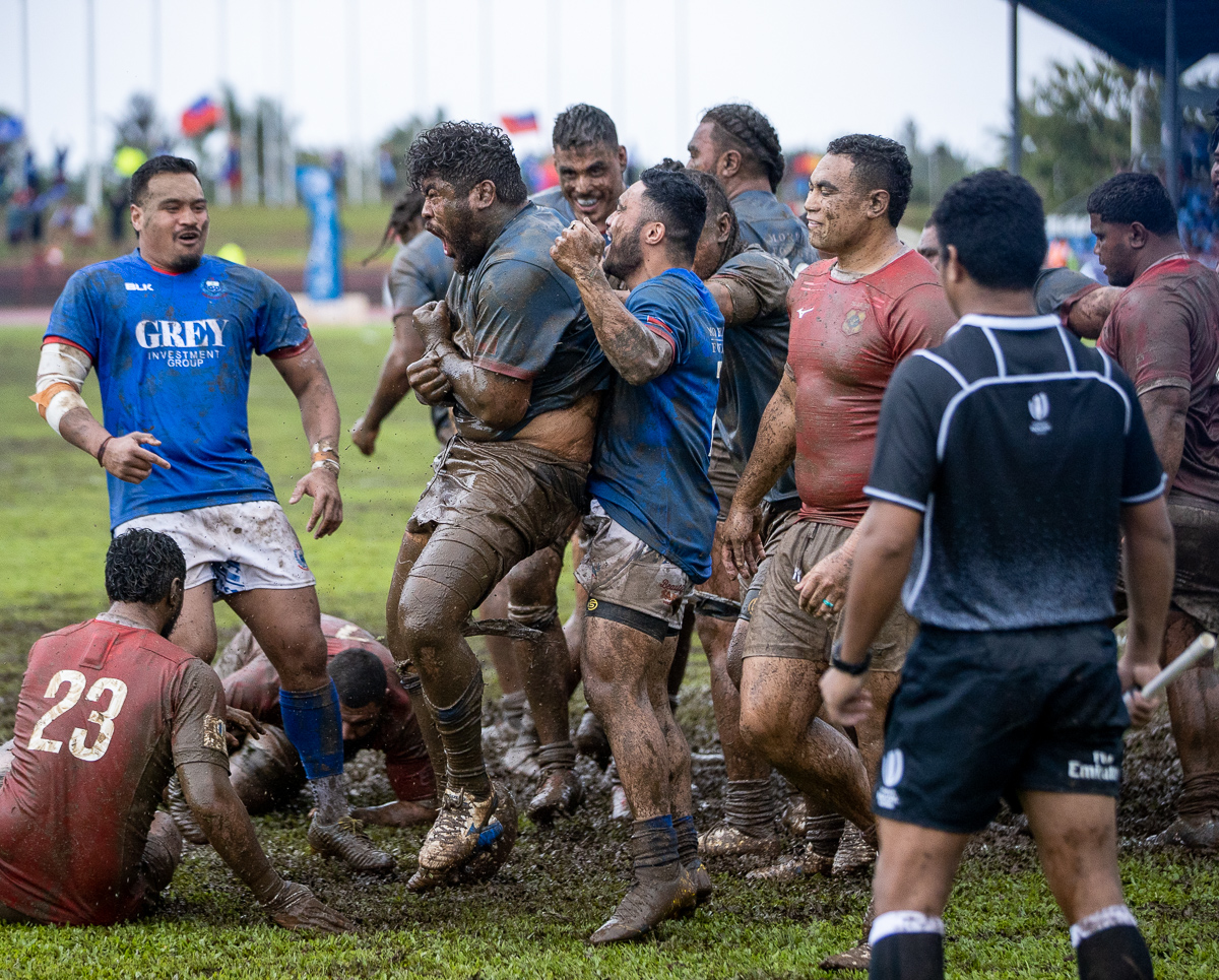 Amosa's shining debut a tribute to his grandfather