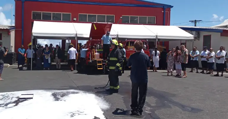 Electric fire trucks unveiled