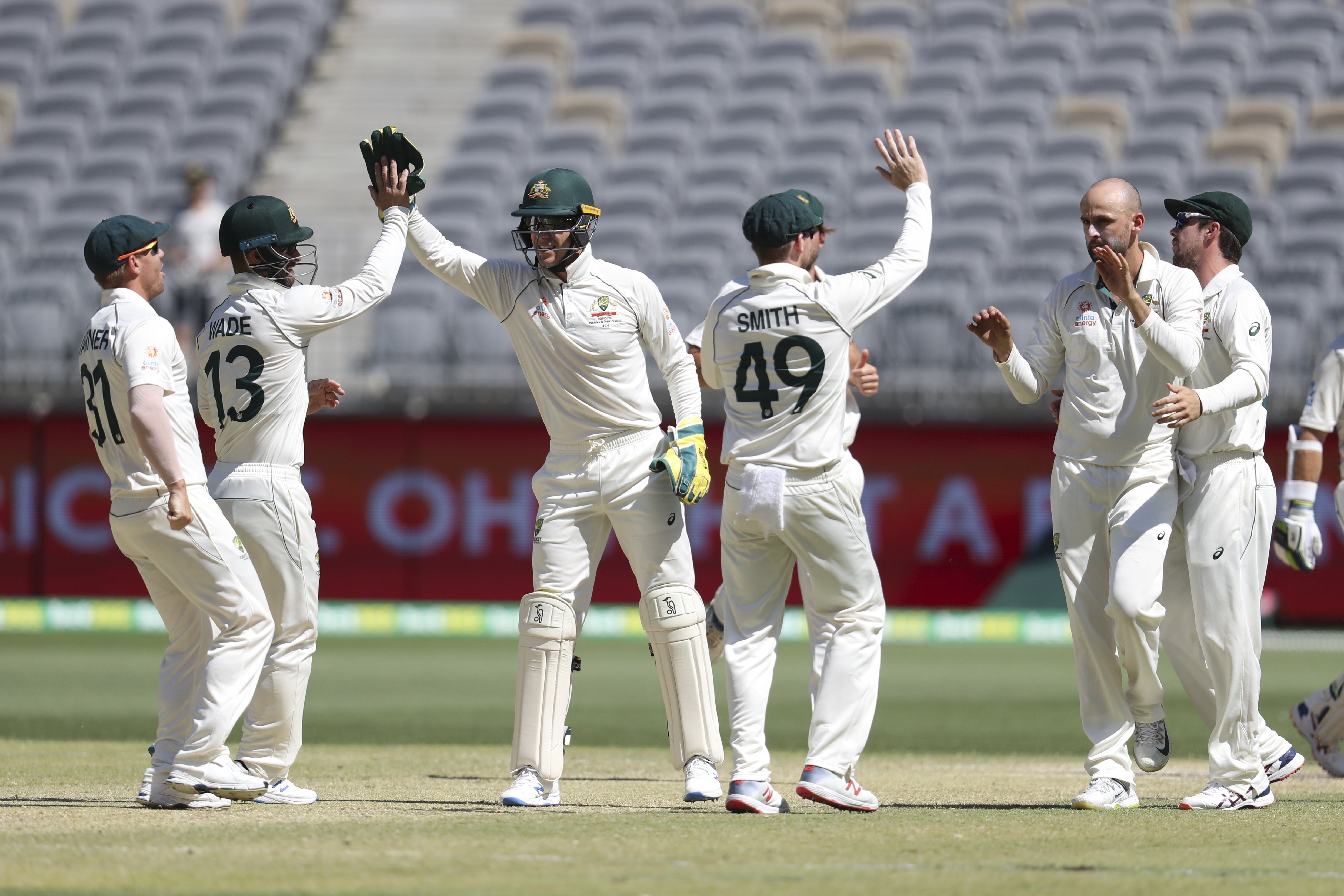 Australia hammers New Zealand by 296 runs to take a 1-0 lead